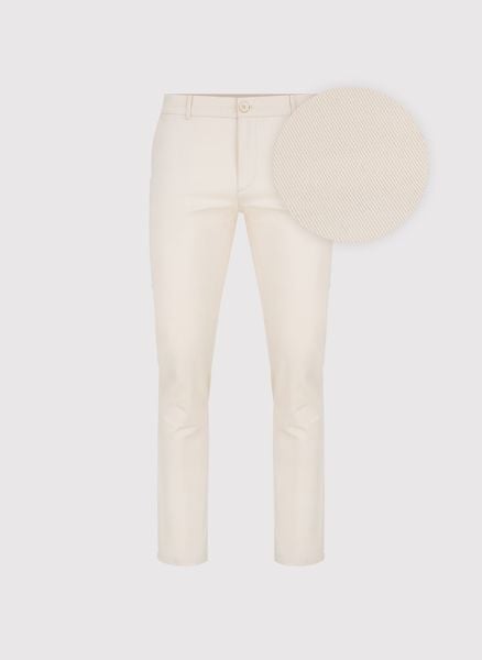 PAKO LORENTE – Beżowe spodnie chino. Brązowe eleganckie spodnie Pako Lorente, na co dzień, na wiosnę, l, bez wzorów, z bawełny, casualowe. Za 99.99 zł.