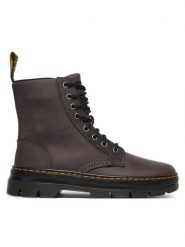 Dr. Martens Trapery Combs Leather 8 Eye DM40603020 Brązowy. Brązowe trapery Dr. Martens, ze skóry, bez zapięcia. Za 849.99 zł.