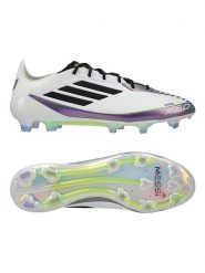 Adidas Korki "F50 Elite FG Messi" w kolorze białym rozmiar: 47 1/3. Białe buty treningowe Adidas, bez wzorów. Za 433.49 zł.