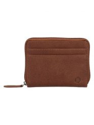 Beagles Skórzany portfel "Benidorm" w kolorze jasnobrązowym - 10,5 x 8 x 1,5 cm rozmiar: onesize. Brązowe portfele Beagles, bez wzorów, z materiału. Za 43.99 zł.