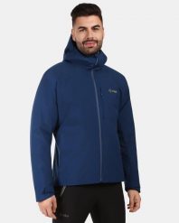 Męska kurtka outdoorowa Kilpi SONNA-M. Niebieskie kurtki Kilpi, l, bez wzorów, z materiału, bez kaptura. Za 576.97 zł.