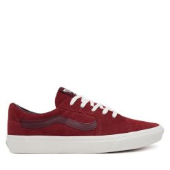 Tenisówki Vans. Czerwone trampki Vans, m, bez wzorów, bez zapięcia. Za 269.99 zł.