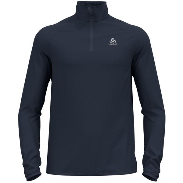 Bluza z półgolfem narciarska męska Odlo BERRA LIGHT. Niebieskie bluzy ODLO, m, bez wzorów, bez kaptura. W wyprzedaży za 191.99 zł.