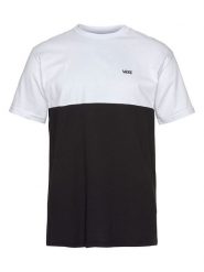 Vans Koszulka "Colorblock" w kolorze czarno-białym rozmiar: 48/50. Białe bezrękawniki Vans, bez wzorów, z bawełny, bez kołnierzyka, bez ramiączek. Za 92.21 zł.