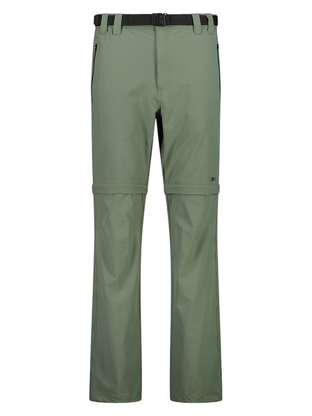 CMP Spodnie funkcyjne Zipp-Off w kolorze khaki rozmiar: 58. Brązowe spodnie treningowe długie CMP, bez wzorów, z tkaniny. Za 100.52 zł.