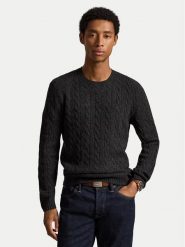 Polo Ralph Lauren Sweter 710876762013 Szary ciemny Regular Fit. Szare swetry rozpinane Polo Ralph Lauren, m, bez wzorów, z wełny, bez kołnierzyka, bez ramiączek. Za 1,199.00 zł.