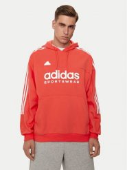 Adidas Bluza House of Tiro IV8123 Pomarańczowy Loose Fit. Brązowe bluzy Adidas, l, bez wzorów, z bawełny, bez kaptura. Za 199.99 zł.