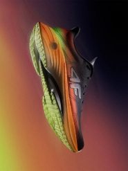 4F Buty do biegania Speed Runner męskie - pomarańczowe 41. Brązowe buty do biegania 4F, bez wzorów, bez zapięcia, do biegania. Za 359.99 zł.