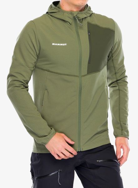 Bluza z kapturem Mammut Madris Light ML Hooded Jacket. Zielone bluzy z kapturem Mammut, m, bez wzorów, z materiału, z kapturem. Za 747.99 zł.
