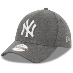 Czapka z daszkiem New Era MLB New York Yankees. Szare czapki z daszkiem New Era, bez wzorów, z bawełny. Za 167.50 zł.