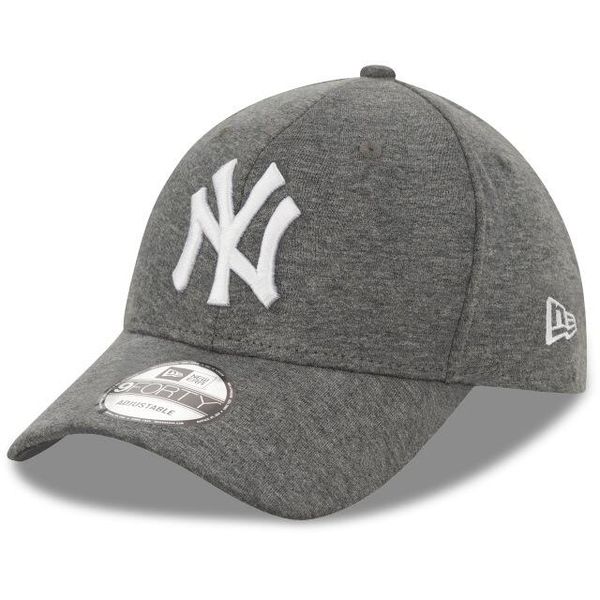 Czapka z daszkiem New Era MLB New York Yankees. Szare czapki z daszkiem New Era, bez wzorów, z bawełny. Za 167.50 zł.