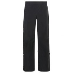 Spodnie przeciwdeszczowe VAUDE Yaras IV. Czarne szorty Vaude, m, bez wzorów. Za 599.60 zł.