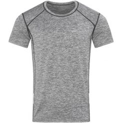 Męska Sportowa Koszulka Odblaskowa Z Recyklingu. Szare t-shirty sportowe Stedman, bez wzorów, bez ramiączek, trekkingowe. Za 106.99 zł.