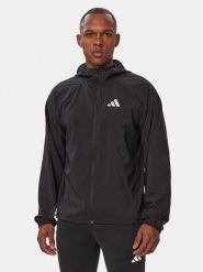 Adidas Kurtka do biegania Adi365 Running Essentials JZ7782 Czarny Regular Fit. Czarne kurtki do biegania Adidas, m, bez wzorów, z syntetyku, bez kaptura, do biegania. Za 299.99 zł.