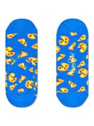 Happy Socks Skarpety-stopki "Pizza Liner" w kolorze niebiesko-żółtym rozmiar: 41-46. Niebieskie skarpety Happy Socks, bez wzorów, ze splotem. Za 21.99 zł.