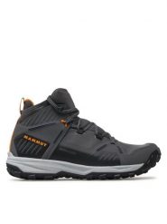 Mammut Trekkingi Saentis Pro Wp 3030-04100-00622-1110 Szary. Szare botki sznurowane Mammut, bez wzorów, z materiału, bez obcasa, bez zapięcia. Za 679.99 zł.