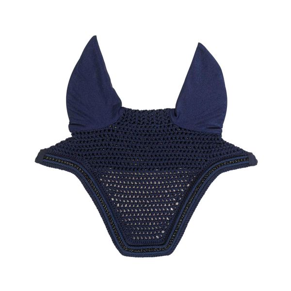 Czapka z muchą dla koni Kentucky Wellington chaîne en métal. Niebieskie krawaty i muchy KENTUCKY HORSEWEAR, bez wzorów, dziergany. Za 342.50 zł.