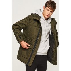 Kurtka parka z kapturem - Zielony. Kurtki marki Reserved. W wyprzedaży za 149.99 zł.