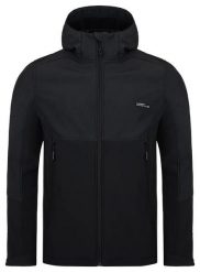 Męska kurtka softshell Loap Lupp czarna. Czarne kurtki Scarpa, na jesień, m, bez wzorów, z elastanu, bez kaptura. Za 234.74 zł.