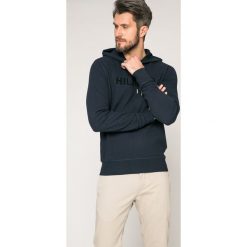 Tommy Hilfiger - Bluza. Szare bluzy marki Tommy Hilfiger, z aplikacjami, z bawełny. W wyprzedaży za 399.90 zł.