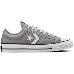 Buty sportowe Converse Star Player 76 Premium Canvas. Szare buty sportowe casual Converse, bez wzorów, z syntetyku, bez zapięcia. Za 390.00 zł.