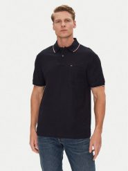 Tommy Hilfiger Polo MW0MW38457 Granatowy Classic Fit. Niebieskie koszulki polo Tommy Hilfiger, m, bez wzorów, z bawełny, bez kołnierzyka, bez ramiączek. Za 309.99 zł.