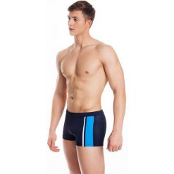 Bokserki pływackie męskie Aqua Speed Amos. Białe odzież kąpielowa Aqua-Speed, m, bez wzorów, sportowe. Za 55.99 zł.