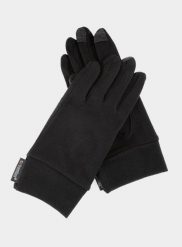 Rękawiczki Extremities Merino Touch Liner Glove. Czarne rękawiczki EXTREMITIES, bez wzorów, z materiału. Za 90.19 zł.