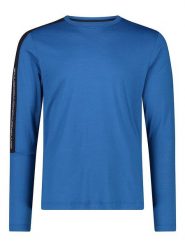 CMP Koszulka funkcyjna w kolorze niebieskim rozmiar: 54. Niebieskie t-shirty sportowe CMP, bez wzorów, z materiału, bez ramiączek, outdoorowe. Za 148.96 zł.