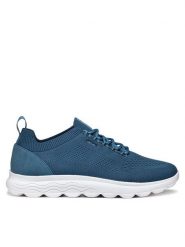 Geox Sneakersy U Spherica U15BYA 0005Z C4005 Granatowy. Niebieskie buty sportowe casual Geox, bez wzorów, z materiału, bez zapięcia. Za 379.99 zł.