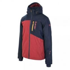 Kurtka narciarska męska Hi-Tec Alpir. Czerwone kurtki narciarskie i snowboardowe Hi-tec, m, bez wzorów, z syntetyku, narciarskie. Za 459.00 zł.