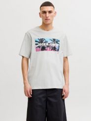 Jack & Jones Koszulka "Indiana" w kolorze szarym rozmiar: M. Szare bezrękawniki Jack & Jones, m, bez wzorów, z bawełny, bez kołnierzyka, bez ramiączek. Za 48.28 zł.