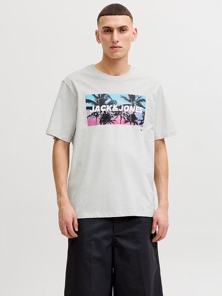 Jack & Jones Koszulka "Indiana" w kolorze szarym rozmiar: S. Szare bezrękawniki Jack & Jones, s, bez wzorów, z bawełny, bez kołnierzyka, bez ramiączek. Za 48.73 zł.
