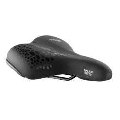Siodełko rowerowe Freeway Fit, czarne, unisex, 257x210 mm, zrelaksowane. Pielęgnacja ciała SELLE ROYAL. Za 174.10 zł.
