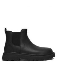 Ugg Sztyblety M Chelsea Lug 1172990 Czarny. Czarne sztyblety UGG, bez wzorów, ze skóry, bez obcasa, bez zapięcia. Za 849.99 zł.