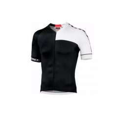 Koszulka Kross Czarny Biały - Pro Jersey. Białe t-shirty sportowe KROSS BIKES, bez wzorów, z jersey, bez ramiączek, rowerowe. Za 179.00 zł.