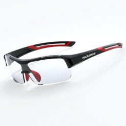 Okulary przeciwsłoneczne fotochromowe z ochroną UV400. Brązowe okulary przeciwsłoneczne ROCKBROS. Za 147.60 zł.