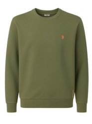 U.S. Polo Assn. Bluza w kolorze oliwkowym rozmiar: XXL. Brązowe bluzy U.S. Polo Assn., s, bez wzorów, z bawełny, bez kaptura. Za 130.50 zł.