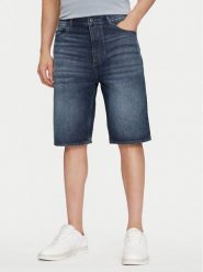 HUGO Szorty jeansowe Skate 50534641 Granatowy Straight Fit. Niebieskie szorty Hugo, m, bez wzorów, z bawełny. Za 299.99 zł.