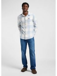 Lee Koszula w kolorze błękitnym rozmiar: S. Niebieskie koszule Lee, s, bez wzorów, z bawełny, bez kołnierzyka, bez ramiączek. Za 121.99 zł.