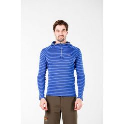 Bluza Turystyczna Męska Termoaktywna Woolona 100% Merino Thor z Kapturem. Niebieskie bluzy z kapturem WOOLONA, l, bez wzorów, z kapturem. W wyprzedaży za 405.00 zł.