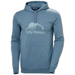 Bluza Helly Hansen Nord Graphic. Niebieskie bluzy Helly Hansen, m, bez wzorów, z kapturem. Za 355.00 zł.