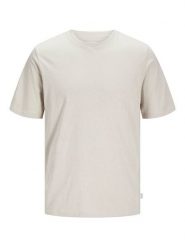 Jack & Jones Koszulka "Relaxed" w kolorze kremowym rozmiar: L. Brązowe bezrękawniki Jack & Jones, l, bez wzorów, z bawełny, bez kołnierzyka, bez ramiączek. Za 66.00 zł.