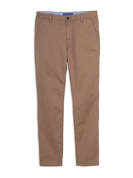 Scotch & Soda Spodnie chino w kolorze jasnobrązowym rozmiar: W36/L32. Brązowe eleganckie spodnie Scotch & Soda, na co dzień, l. Za 140.53 zł.
