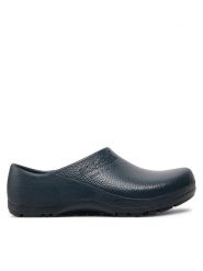 Birkenstock Klapki Profi Birki Fusion 1027221 Niebieski. Niebieskie klapki Birkenstock, ze skóry. Za 269.99 zł.