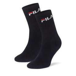 Skarpety Wysokie Męskie Fila. Czarne skarpety Fila, bez wzorów. Za 39.99 zł.