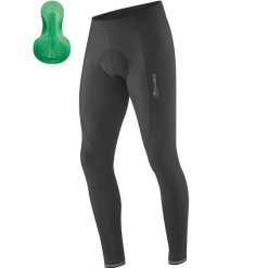 Legginsy Gonso Stivo Tight. Czarne legginsy długie sportowe Gonso, m, bez wzorów, z materiału, rowerowe. Za 555.00 zł.