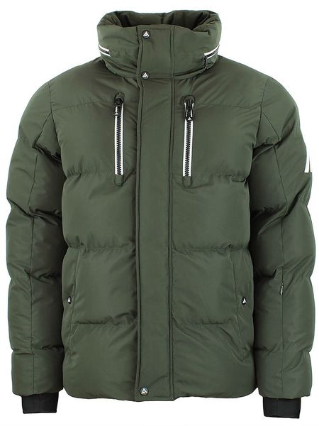 Peak Mountain Kurtka narciarska "Captive" w kolorze khaki rozmiar: XL. Brązowe kurtki narciarskie i snowboardowe Peak Mountain, m, bez wzorów, narciarskie. Za 427.07 zł.