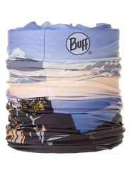 Buff Szal-koło w kolorze błękitno-kremowym rozmiar: onesize. Niebieskie szaliki Buff, bez wzorów, z materiału. Za 70.08 zł.