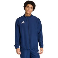 Bluza męska adidas Entrada 26 Presentation. Niebieskie bluzy Adidas, m, bez wzorów, z poliesteru, bez kaptura. Za 134.99 zł.
